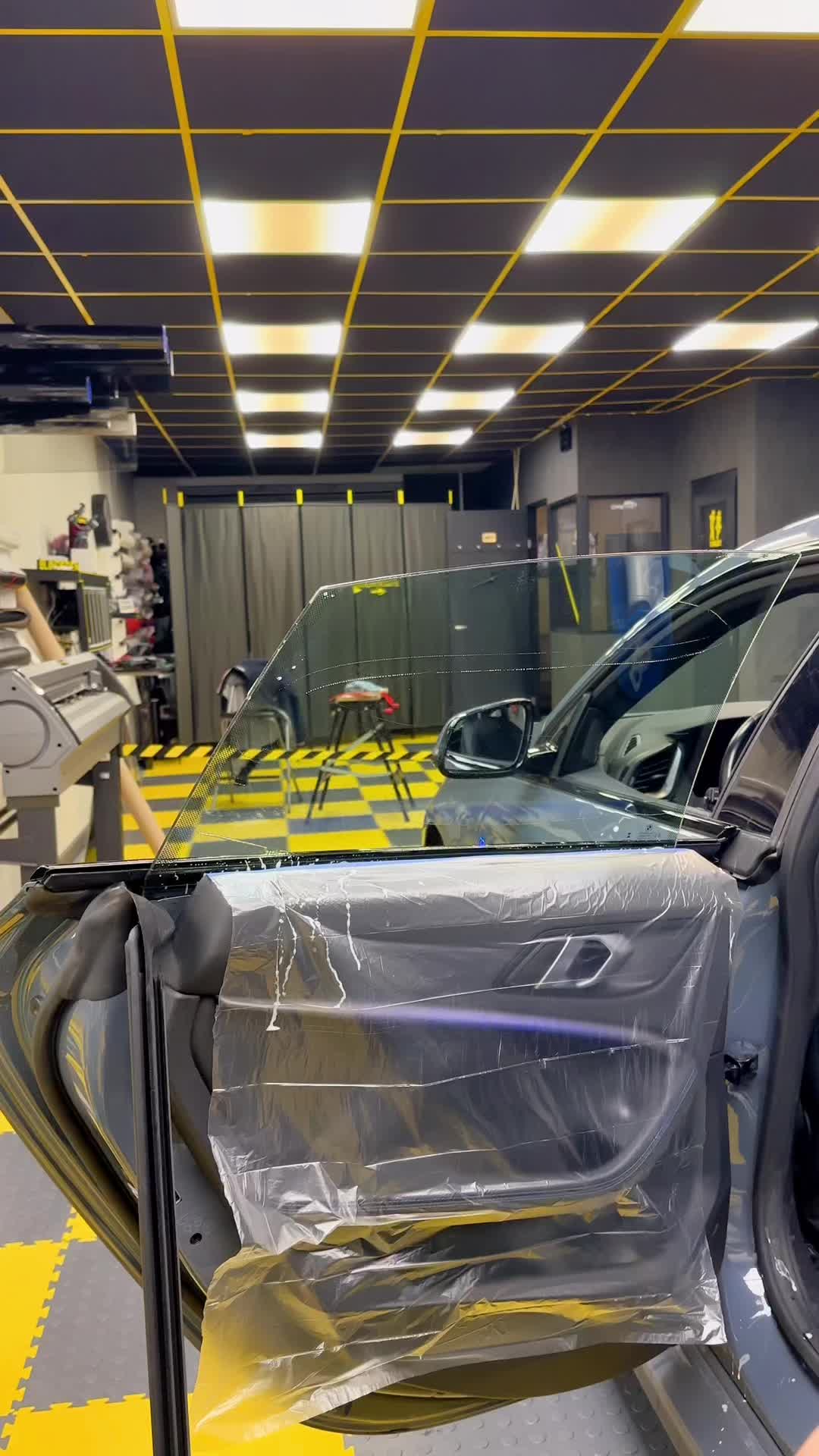 B-stijl tint — strak resultaat
